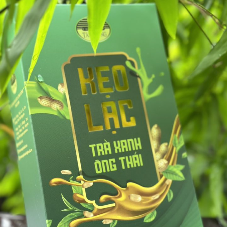 Kẹo lạc trà xanh ông Thái